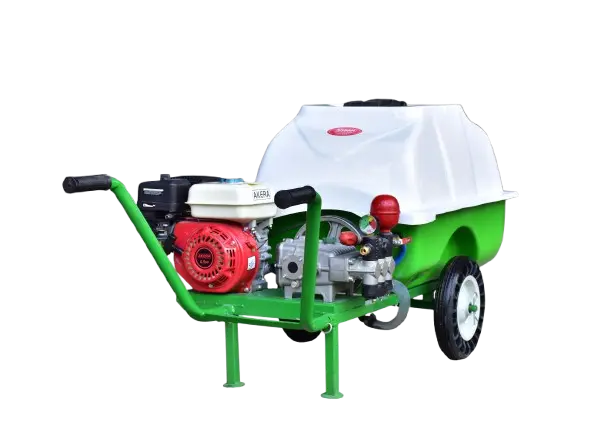 El Arabalı Benzin Motorlu Pulverizatör Görseli